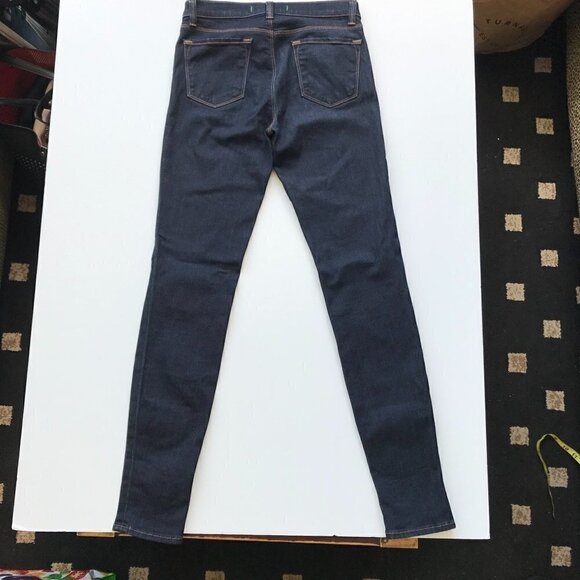 J BRAND 'STARLESS’ JEAN LEGGINGS, Dark blue Low-rise, stretch mid weight 27x30 - Picture 8 of 15